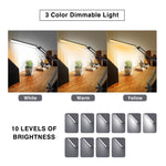 Lampada da scrivania LED telescopica pieghevole USB
