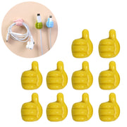 10 PCS Clip Organizzatore Cavi per Casa