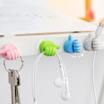 Clip organizzatore cavi 10 pezzi per uso domestico
