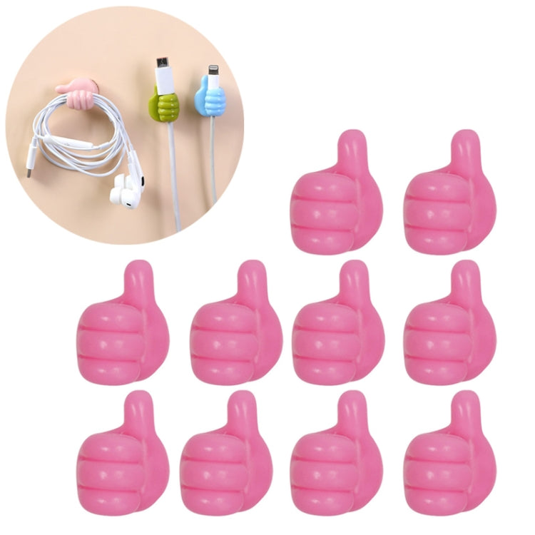 Clip organizzatore cavi 10 pezzi per uso domestico