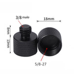 4 viti per adattatore da 5/8 femmina a 3/8 maschio, 5/8 Female to 3/8 Male Screw