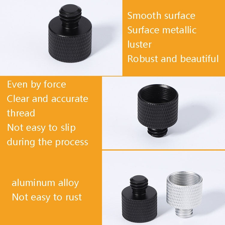 4 viti per adattatore da 5/8 femmina a 3/8 maschio, 5/8 Female to 3/8 Male Screw