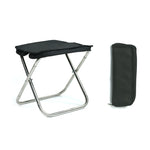 Sgabello da pesca pieghevole per borsa portatile da esterno, Fishing Stool(Black), Fishing Stool(Blue)