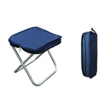 Sgabello da pesca pieghevole per borsa portatile da esterno, Fishing Stool(Black), Fishing Stool(Blue)