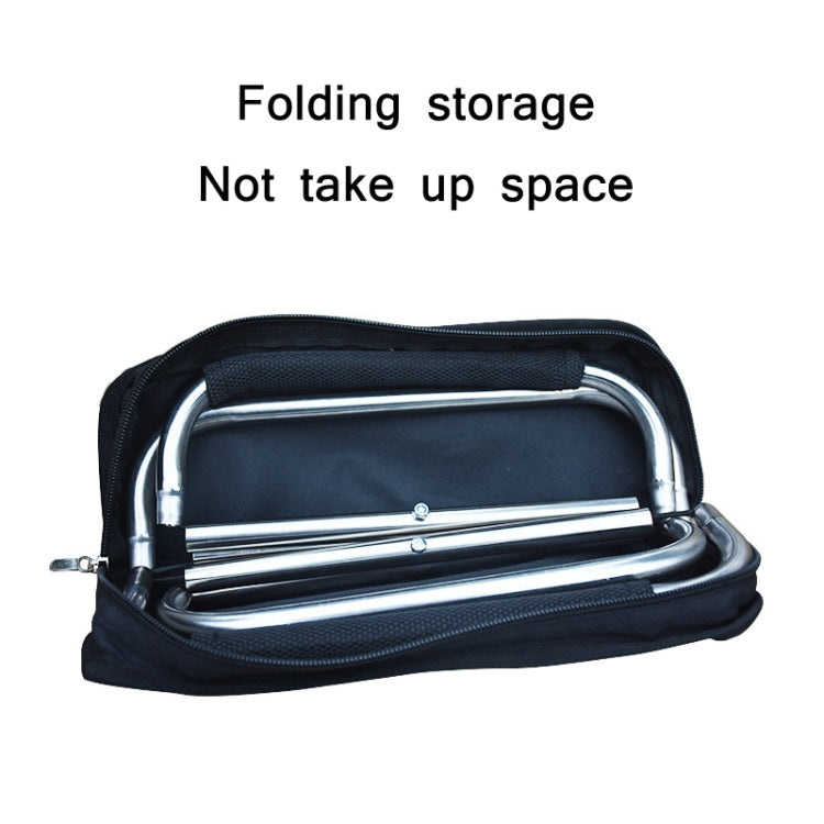 Sgabello da pesca pieghevole per borsa portatile da esterno, Fishing Stool(Black), Fishing Stool(Blue)