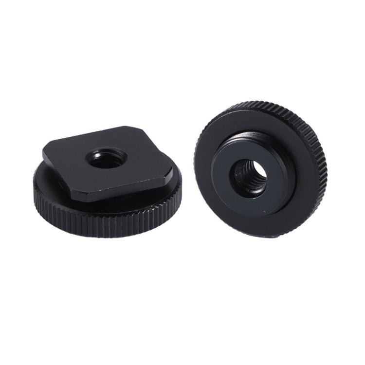 Vite a dado singolo per slitta calda in alluminio da 2 pezzi, 5/8 Male to 1/4 Female Adapter, 5/8 Male to M6 Female Adapter