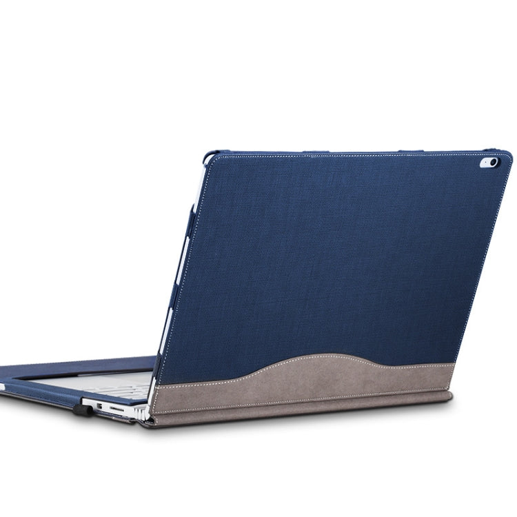 Custodia protettiva per laptop in pelle PU, For Microsoft Surface Book 1 13.5 inches, For Microsoft Surface Book 2 13.5 inches, For Microsoft Surface Book 2 15 inches, For Microsoft Surface Book 3 13.5 inches, For Microsoft Surface Book 3 15 inches