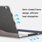 Custodia protettiva per laptop in pelle PU, For Microsoft Surface Book 1 13.5 inches, For Microsoft Surface Book 2 13.5 inches, For Microsoft Surface Book 2 15 inches, For Microsoft Surface Book 3 13.5 inches, For Microsoft Surface Book 3 15 inches