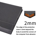 Custodia per laptop multifunzionale in pelle PU da 13,5 pollici, For Microsoft Surface 1/2/3/4