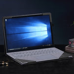 Custodia per laptop multifunzionale in pelle PU da 13,5 pollici, For Microsoft Surface 1/2/3/4