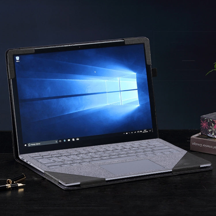 Custodia per laptop multifunzionale in pelle PU da 13,5 pollici, For Microsoft Surface 1/2/3/4