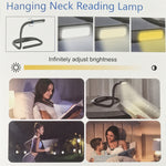 GH-8 USB Appeso Lampada da Tavolo Lampada da Tavolo Luce Notturna, Black, White