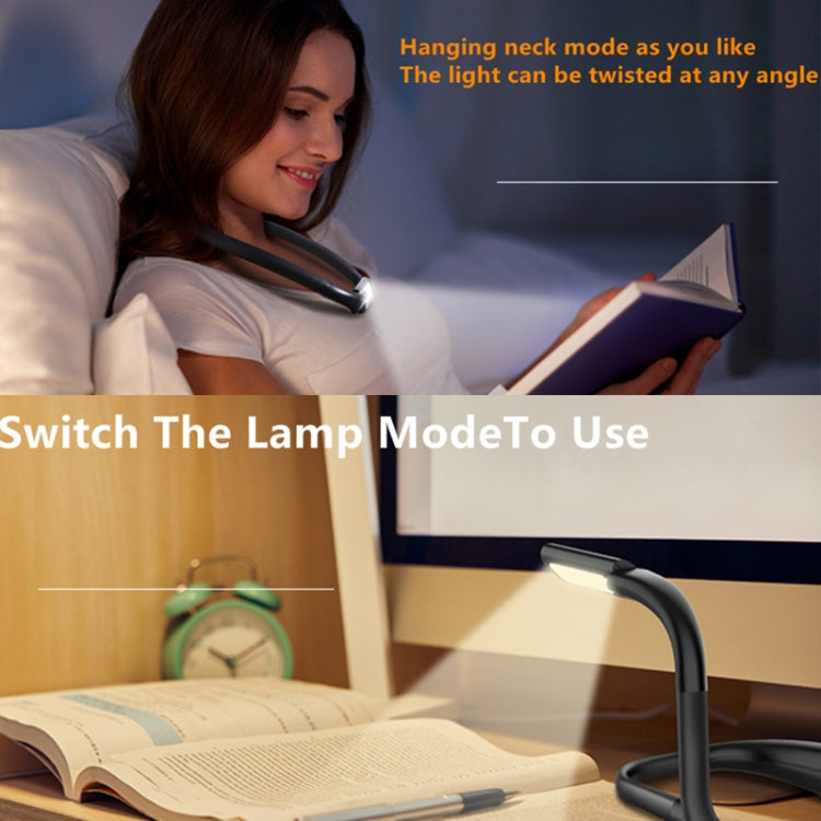 GH-8 USB Appeso Lampada da Tavolo Lampada da Tavolo Luce Notturna, Black, White