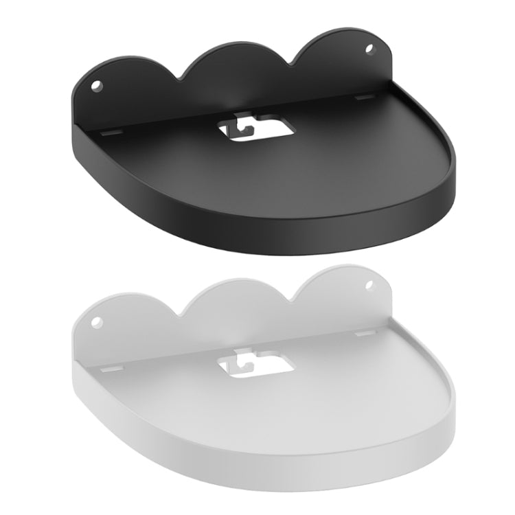 2 supporti a parete per Amazon Echo Dot 4, White, Black
