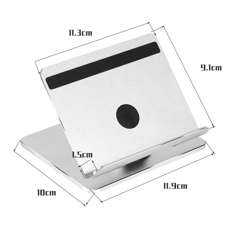 Staffa pieghevole in alluminio per tablet