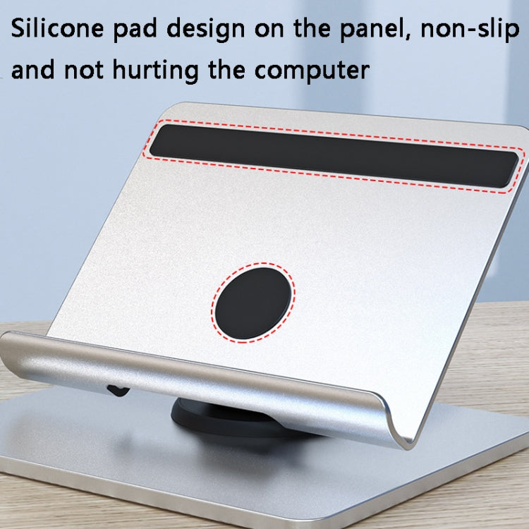 Staffa pieghevole in alluminio per tablet