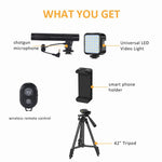 KIT-05LM Kit treppiede luce LED per riprese video in diretta