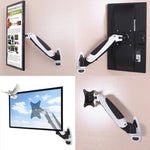 Gibbon monta il supporto per monitor telescopico a parete GM111W