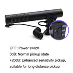 Microfono unidirezionale MAMEN MIC-05 per fotocamere