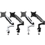 Gibbon Monta il supporto per monitor di sollevamento rotante telescopico multifunzionale, GM112FC Clip Table White, GM112FC Clip Table Black, GM112FG Perforation White, GM112FG Perforation Black