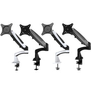 Gibbon Monta il supporto per monitor di sollevamento rotante telescopico multifunzionale, GM112FC Clip Table White, GM112FC Clip Table Black, GM112FG Perforation White, GM112FG Perforation Black