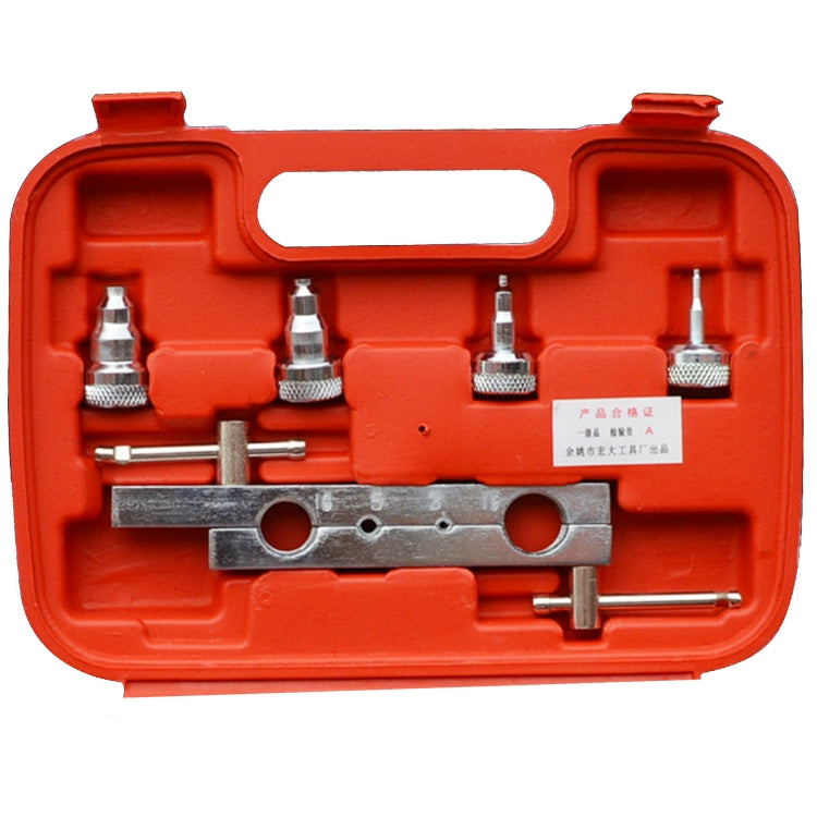HONGDA Espansore per tubi in alluminio con tubo in rame per aria condizionata per auto, 8 In 1 / Set