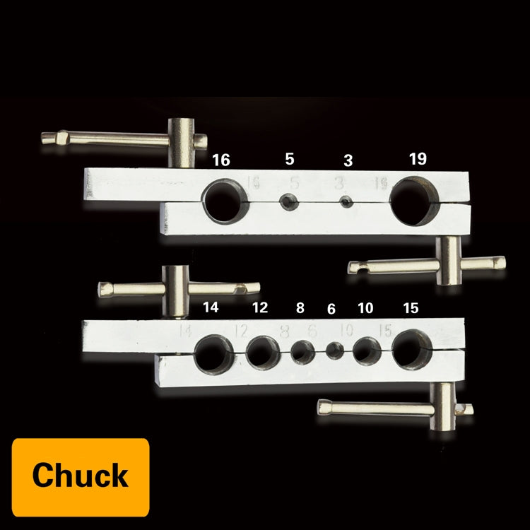 HONGDA Espansore per tubi in alluminio con tubo in rame per aria condizionata per auto, 8 In 1 / Set