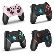 Gamepad wireless Bluetooth con programmazione macro per Switch Pro, Pink, Left Blue Right Red, Left Blue Right Green, Black Left Red