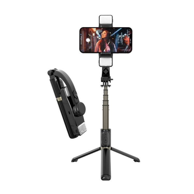 Selfie stick Bluetooth CYKE Q08D con doppia luce LED
