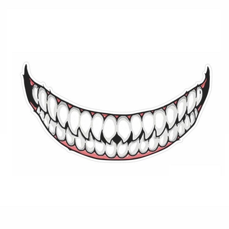 Adesivo per casco moto J06 da 5 pezzi, Small Teeth, Large Teeth, Small Tongue, Large Tongue