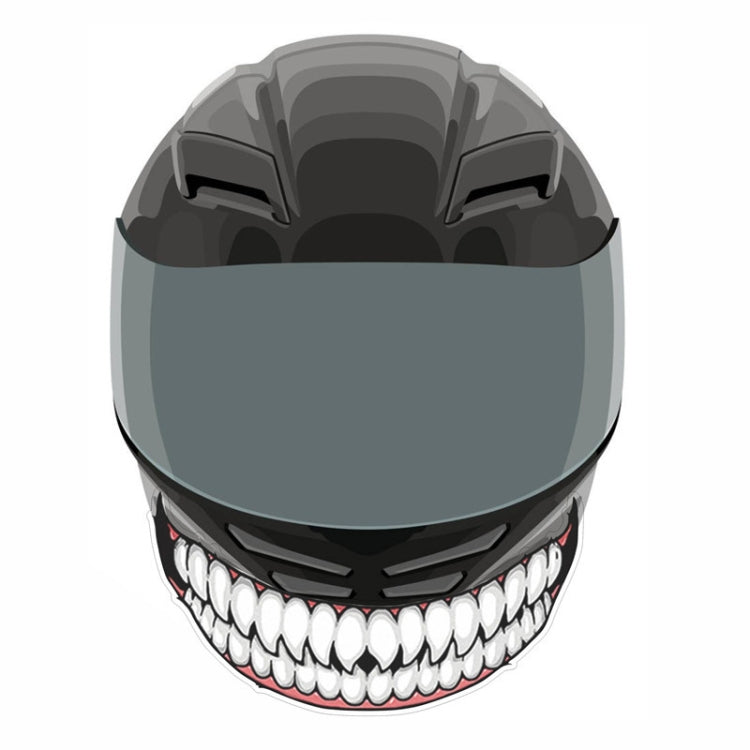 Adesivo per casco moto J06 da 5 pezzi, Small Teeth, Large Teeth, Small Tongue, Large Tongue