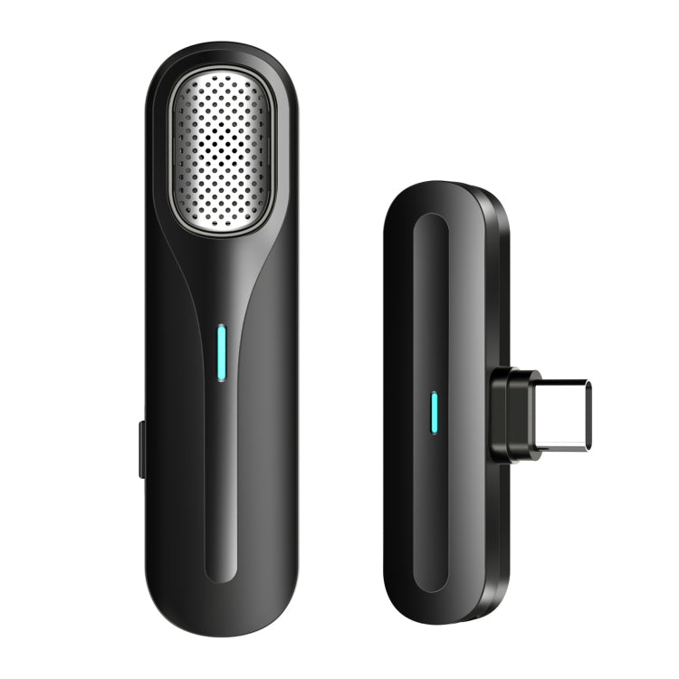 FerTo DX01 Microfono con collare wireless 2.4G Attrezzatura per trasmissione in diretta, stile:, TYPE-C, 8 Pin, TYPE-C + Charging Bin, 8 Pin + Charging Bin