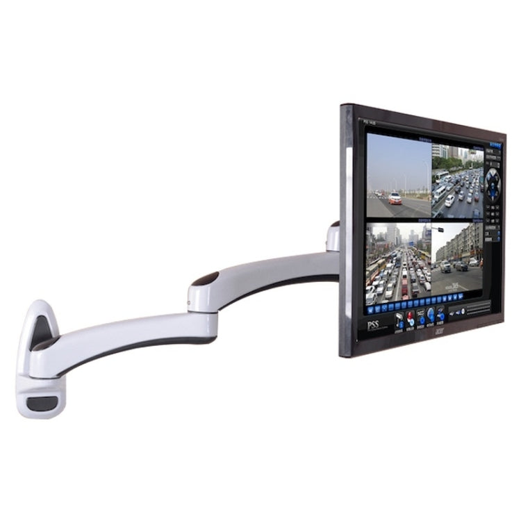 Gibbon monta il supporto per monitor telescopico a parete a doppia sezione FE112W