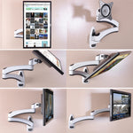Gibbon monta il supporto per monitor telescopico a parete a doppia sezione FE112W
