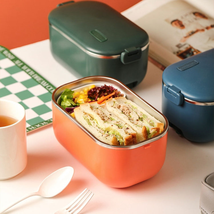 Contenitore pranzo riscaldante 48W acciaio inox 1L