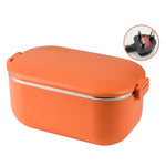 48W 1L 304 Contenitore per il pranzo riscaldante in acciaio inossidabile può essere collegato, US Plug, 12V Car Plug, EU Plug, UK Plug
