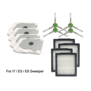 Accessori per spazzatrici per IROBOT I7, 3 PCS Side Brush, 3 PCS Filter, 3 PCS Dust Bag