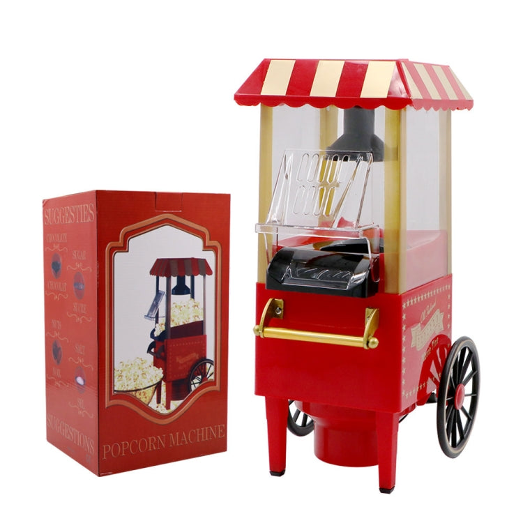 Macchina per popcorn elettrica a carrello automatico da 1200 W, 220V EU  Plug, 110V US Plug