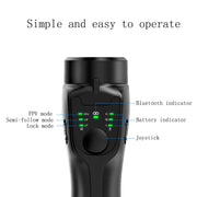 Stabilizzatore triassiale palmare CYKE F8 per fotocamere