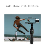 Stabilizzatore triassiale palmare CYKE F8 per fotocamere