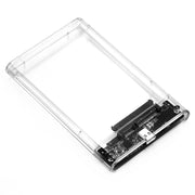 TU31 Guscio protettivo trasparente per disco rigido con interfaccia USB3.1 TYPE-C da 2,5 pollici