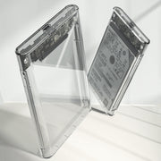 TU31 Guscio protettivo trasparente per disco rigido con interfaccia USB3.1 TYPE-C da 2,5 pollici