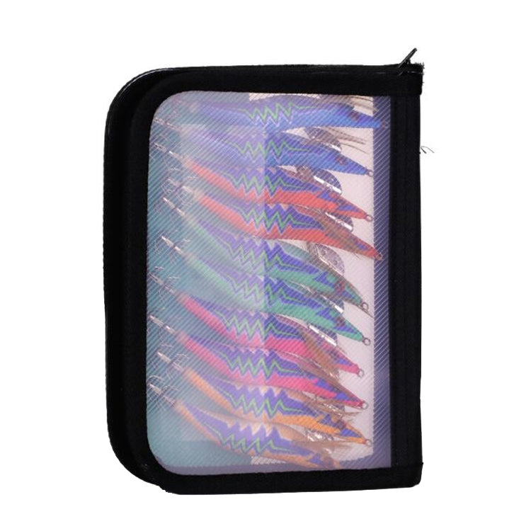 Set di gamberetti in legno con perline di luci notturne da 10 pezzi / scatola, 3.0, 3.5