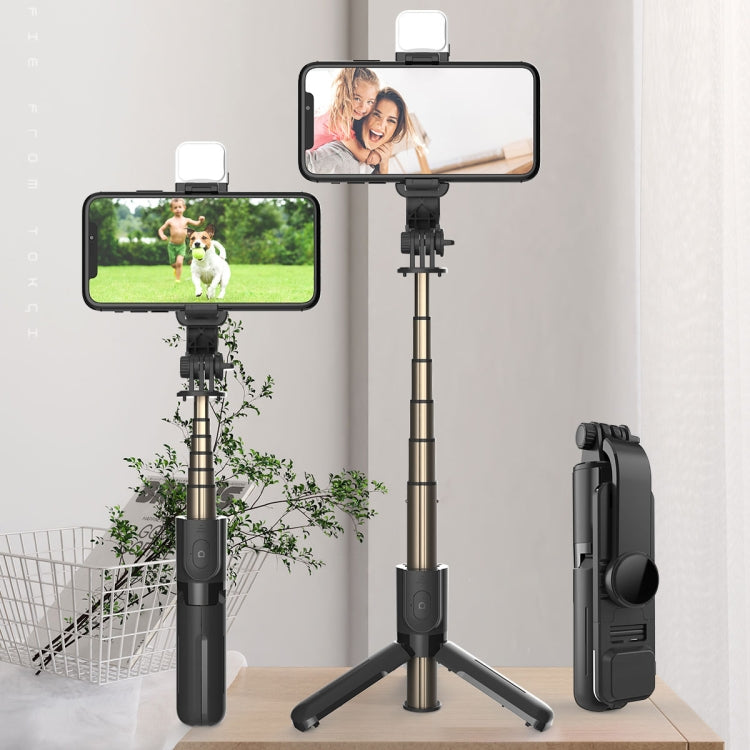 Selfie Stick Bluetooth CYKE L10S con luce LED e treppiede