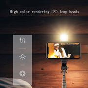 Selfie Stick Bluetooth CYKE L11S con luce LED e treppiede