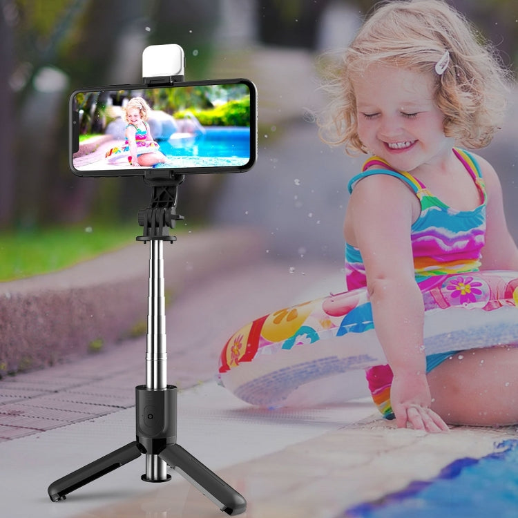 Selfie Stick Bluetooth CYKE L11S con luce LED e treppiede