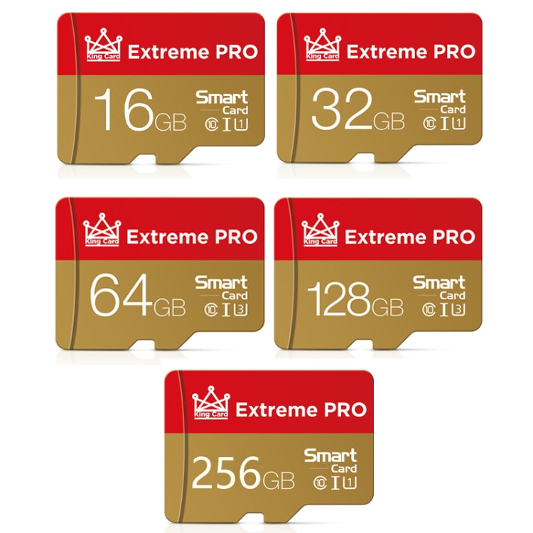 King Card RY032G518 Scheda di memoria per il monitoraggio della fotocamera del telefono cellulare, 16GB, 32GB, 64GB, 128GB, 256GB