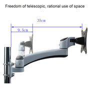 Gibbon Mounts FE111B Supporto per monitor per computer montato a parete senza perforazione
