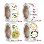 10 pezzi grazie fiore adesivo decorazione artigianale busta sigillatura adesivo, A-206, A-207, A-208, A-209