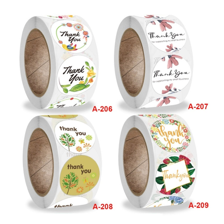 10 pezzi grazie fiore adesivo decorazione artigianale busta sigillatura adesivo, A-206, A-207, A-208, A-209